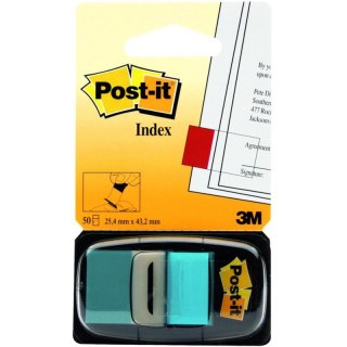 ZAKŁADKI POST-IT 25*43mm NIEBIESKIE (50)