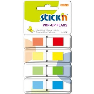 ZAKŁADKI STICK'N 12*45mm 4 KOLORY (4*40)