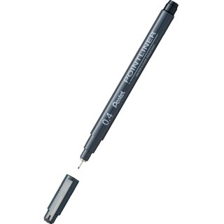 Cienkopis Pentel PointLiner 0.4mm czarny