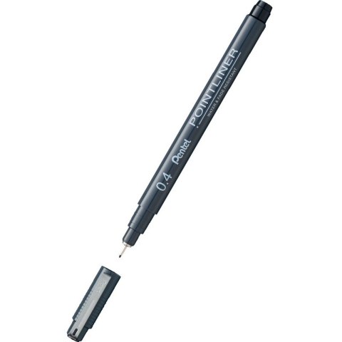 Cienkopis Pentel PointLiner 0.4mm czarny