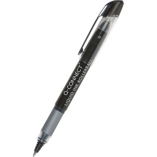 Cienkopis kulkowy Q-Connect 0.5mm czarny