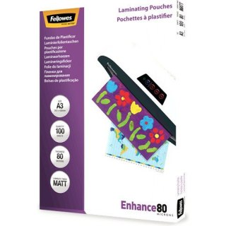 Folia laminacyjna Fellowes A3/80µm matowa (100)