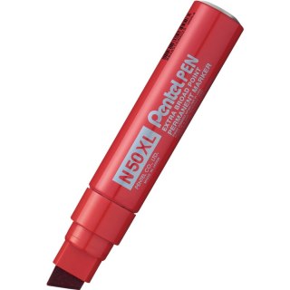 Marker permanentny Pentel Pen N50XL czerwony