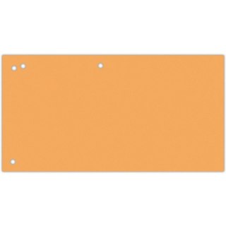 Przekładki kartonowe Office Products 1/3 A4 pomarańczowe (100)