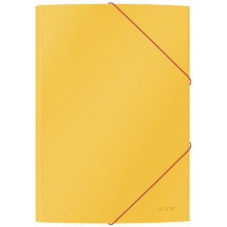 Teczka kartonowa z gumką Leitz Cosy A4 żółta