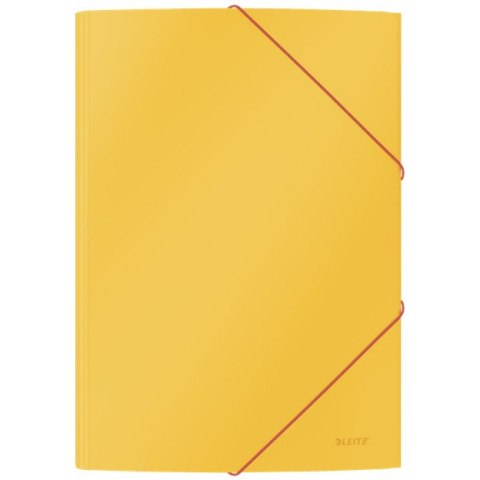 Teczka kartonowa z gumką Leitz Cosy A4 żółta