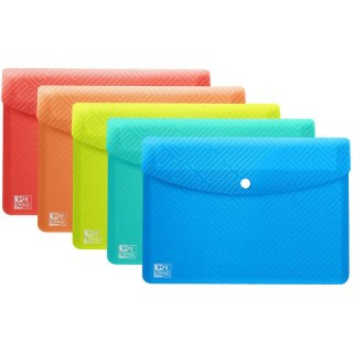 Teczka kopertowa Oxford Urban A6 mix kolorów