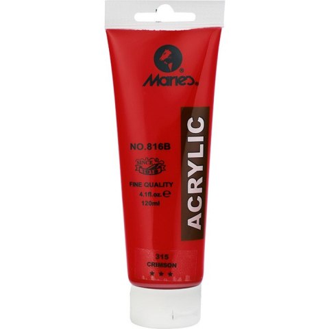 Farba akrylowa Marie's 120ml czerwona