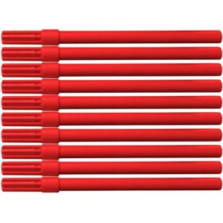Flamastry Office Products 1.0mm czerwone (10)