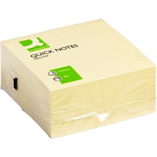 Karteczki Q-Connet 76x76mm żółte (400)