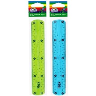 Linijka plastikowa Fiorello 20cm elastyczna