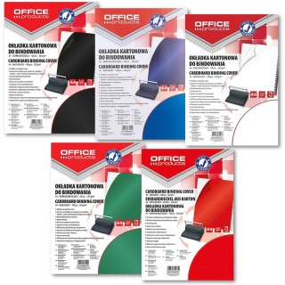 Okładki do bindowania OFFICE PRODUCTS, karton, A4,