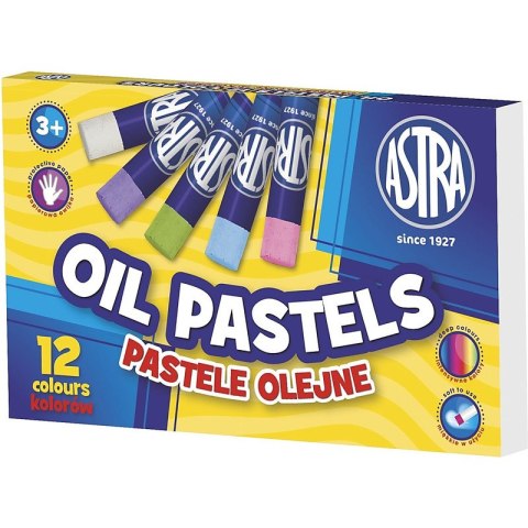 Pastele olejne Astra 12 kolorów