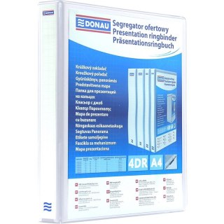 Segregator ofertowy Donau A4/50mm 4R biały
