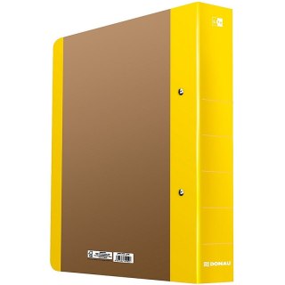 Segregator ringowy DONAU Life A4/2RD/50mm żółty