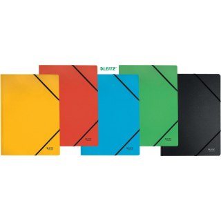 Teczka kartonowa z gumką Leitz Recycle A4 żółta