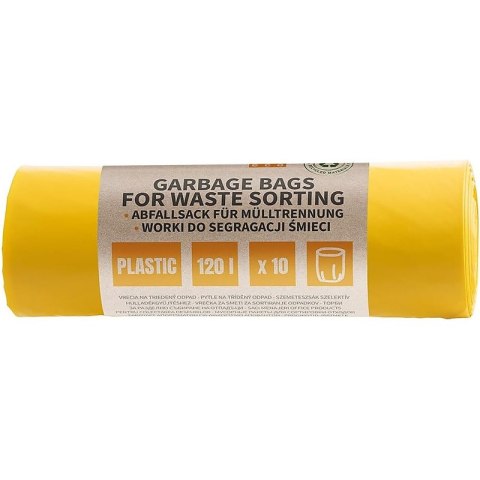 Worki na śmieci DONAU ECO, do segregacji plastiku,