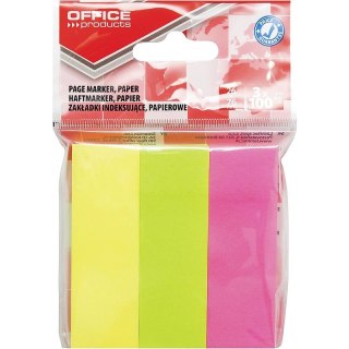 Zakładki indeksujšce OFFICE PRODUCTS, papier, 26x7