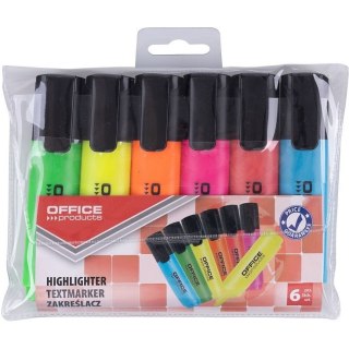 Zakreślacz fluorescencyjny OFFICE PRODUCTS, 2-5mm