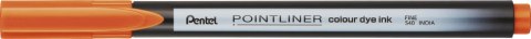 Cienkopis POINTLINER COLOUR pomarańczowy S40-F PENTEL