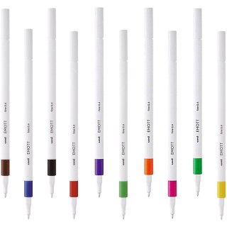 Cienkopis Uni Emott 0.4mm niebieski