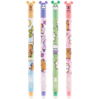 Długopis wymazywalny USZAKI YUMMY YUM HA 4120 01YU-3 HAPPY COLOR