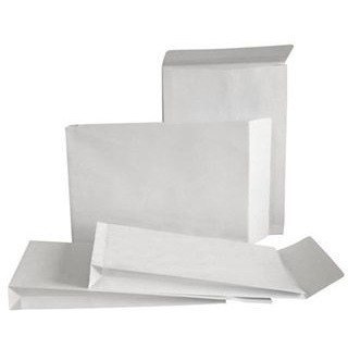 KOPERTY C4 HK (Z PASKIEM) RBD Z ROZSZERZANYMI BOKAMI I DNEM BIAŁE 25 SZT.