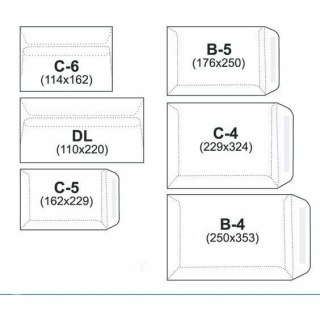 KOPERTY C6 HK BIAŁE (50)