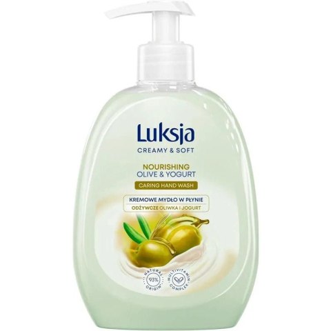 Mydło w płynie z dozownikiem LUKSJA 500ml OLIVE