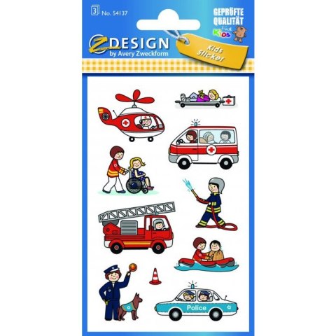 Naklejki Służby ratunkowe 54137 Z-DESIGN KIDS AVERY ZWECKFORM