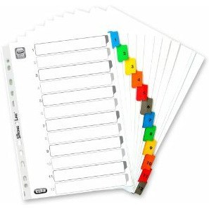 PRZEKŁADKI MYLAR ELBA A4 1-12