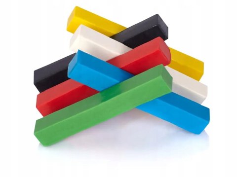 Plastelina dla dzieci kwadratowa 12 kolorów zestaw 83813908 ASTRA