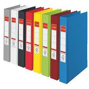 SEGREGATOR ESSELTE A4/42mm 4-RINGOWY BORDOWY