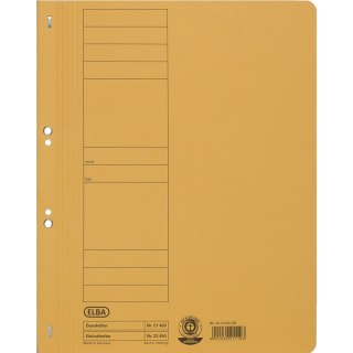 SKOROSZYT KARTONOWY ELBA A4 OCZKOWY NIEBIESKI