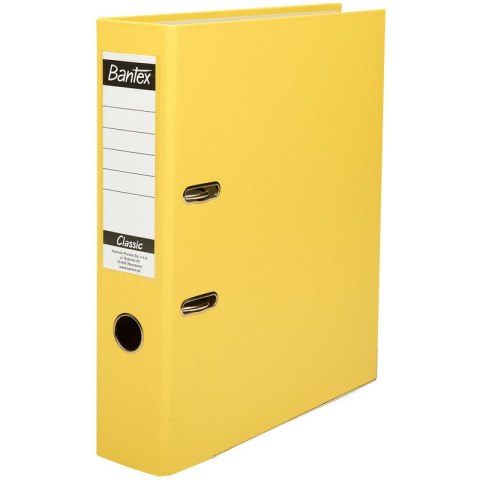 Segregator Bantex Budget Classic A4/75mm żółty