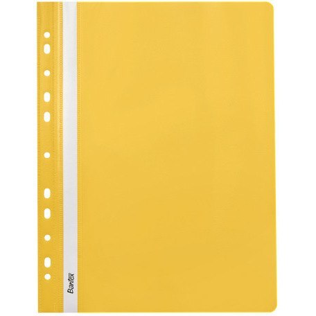 Skoroszyt wpinany Bantex A4 PP żółty (25)