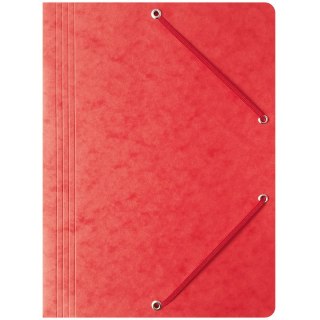 TECZKA PRESZPANOWA Z GUMKĄ BANTEX A4 CZERWONA