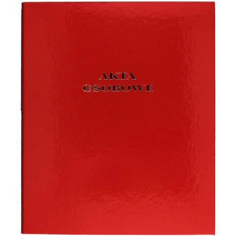 Teczka do akt osobowych Barbara A4/32mm 2R czerwona