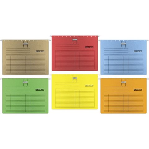 Teczka zawieszana Donau A4 (z wšsem) pomarańczowa