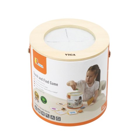 VIGA Drewniana Gra W Ciemno Losowanie Wzorów