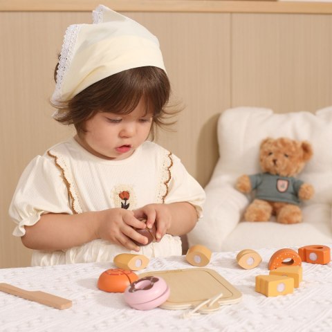 VIGA Drewniany Zestaw Śniadaniowy - Mały Piekarz