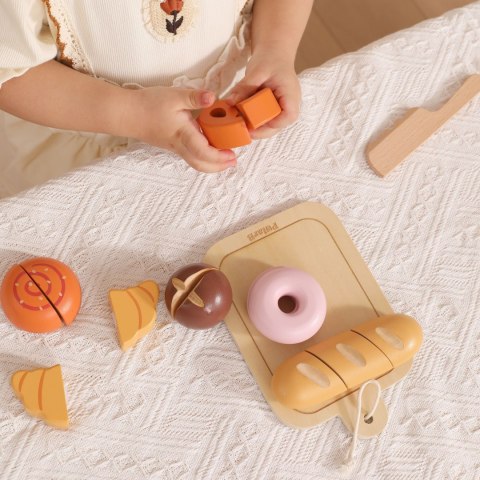 VIGA Drewniany Zestaw Śniadaniowy - Mały Piekarz