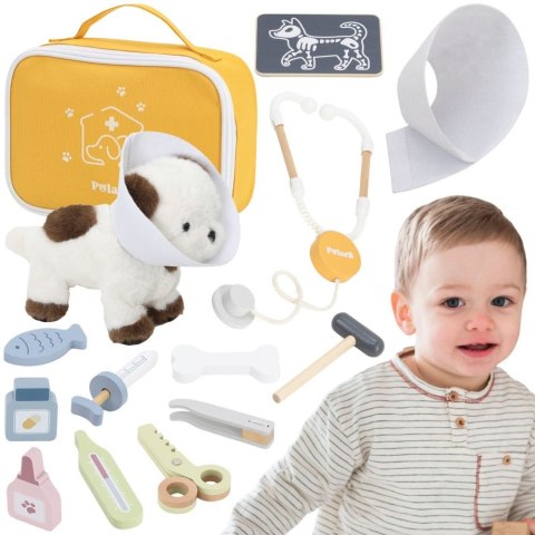 VIGA PolarB Zestaw do pielęgnacji zwierząt - Mały Weterynarz