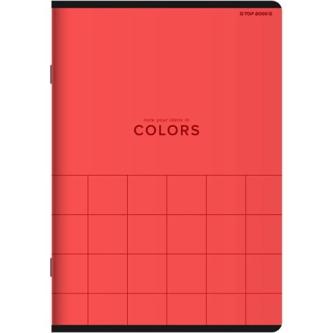 Zeszyt Top 2000 Colors A5/96k kratka mix kolorów