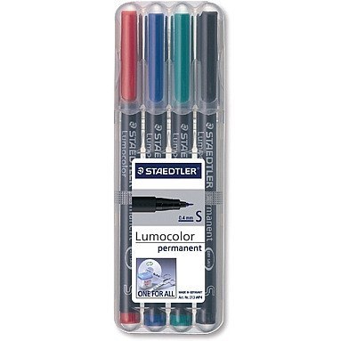 FOLIOPISY STAEDTLER LUMOCOLOR S 4 KOLORY
