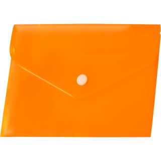 Koperta PP na zatrzask A4 pomarańczowa (12 szt.) BT611-P TETIS