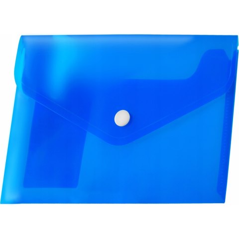 Koperta PP na zatrzask A5 niebieska (12 szt.) BT610-N TETIS