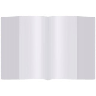 Okładki na zeszyty szkolne A5 bezbarwne 50 sztuk 21,2x30,3cm OZK-01-02 BIURFOL