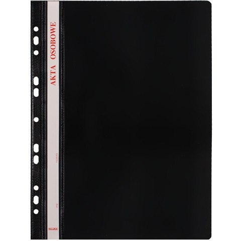 Skoroszyt na akta osobowe A4 wpinany do segregatora 10 sztuk czarny ST-23-05 BIURFOL