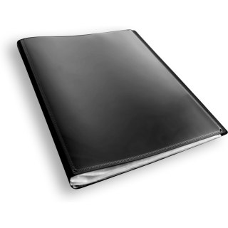 Teczka ofertowa A4 PP 60 koszulek CZARNA BT630-V60 TETIS
